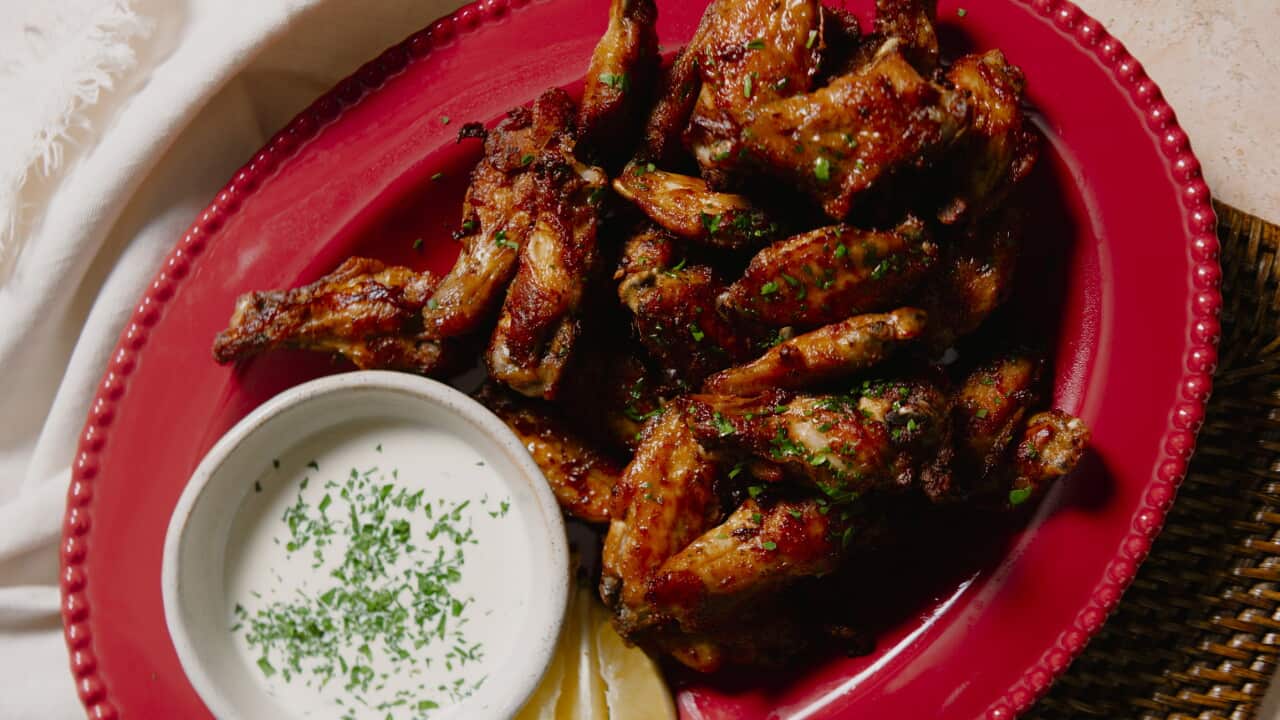 New Orleans chicken wings