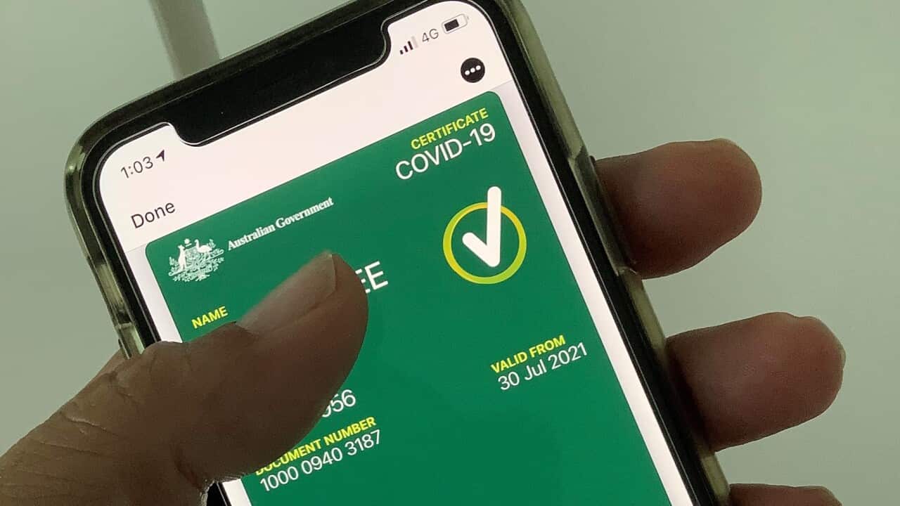 A typical COVID-19 vaccination certificate (SBS)