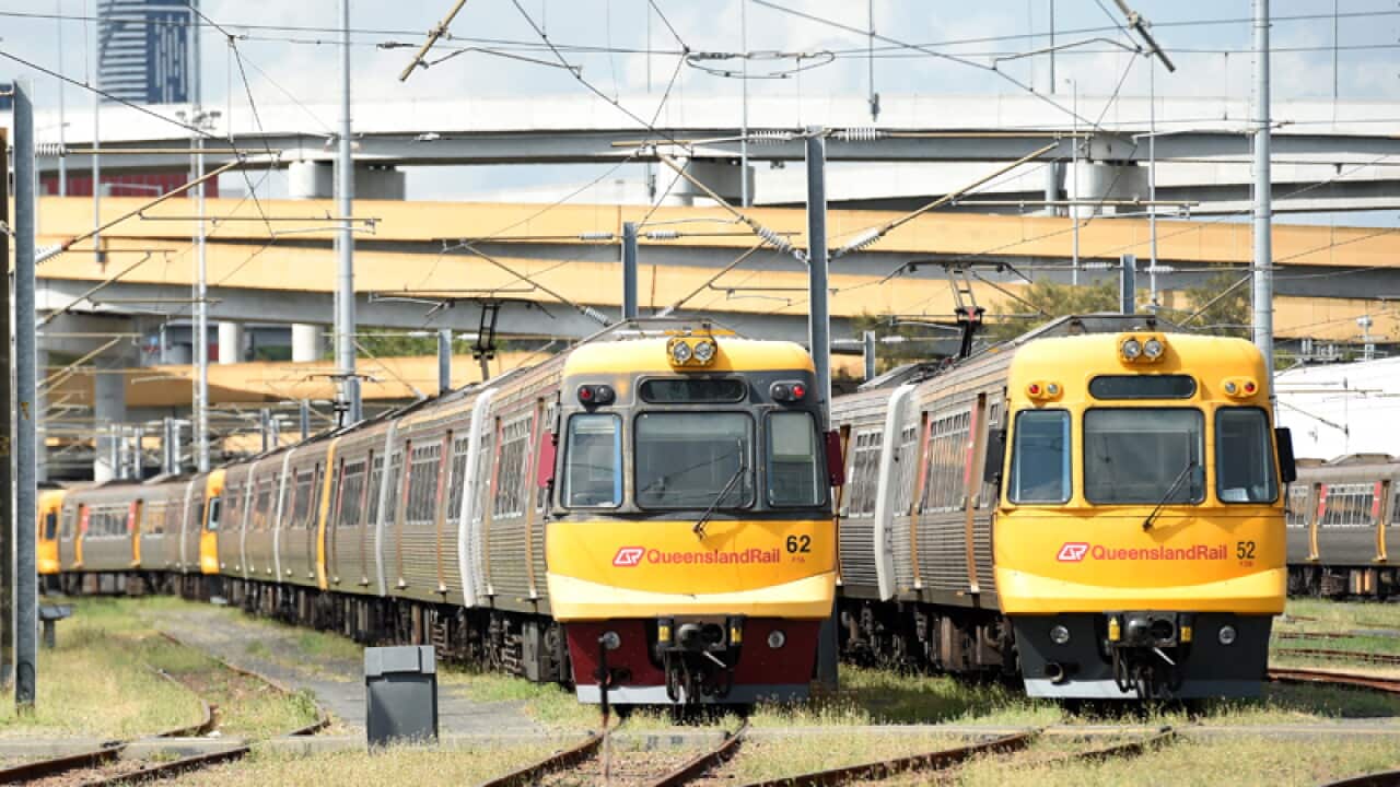 Queensland Rail trains