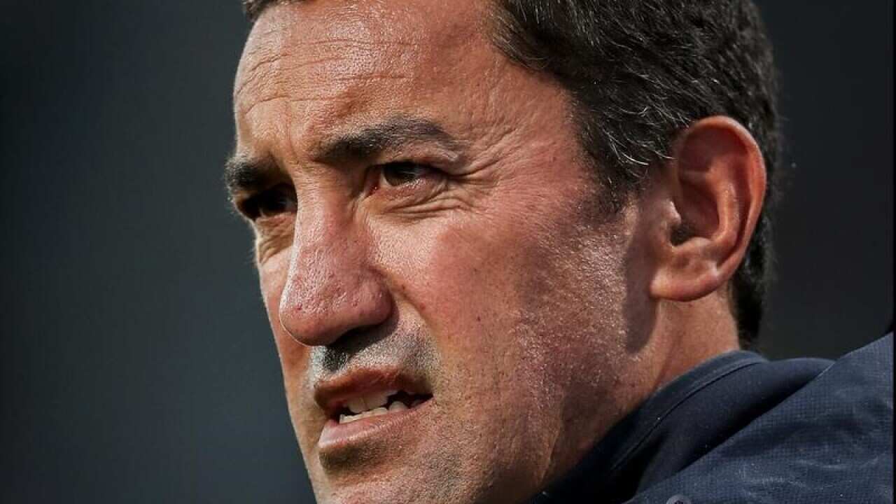 A file image of Daryl Gibson, coach of the Waratahs.