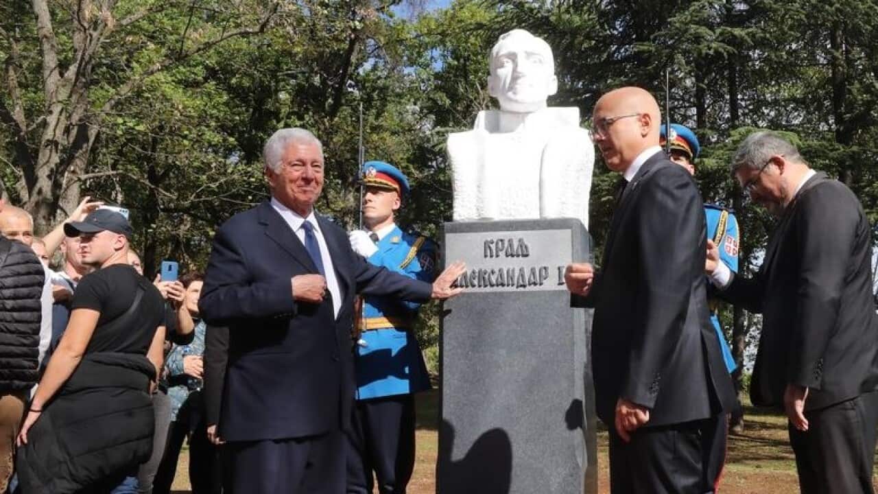 HM King Alexander of Yugoslavia memorial at Oplenac, Serbia