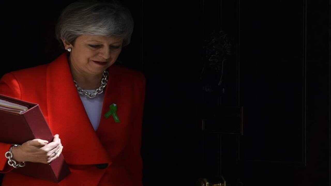 Britain's Prime Minister Theresa May