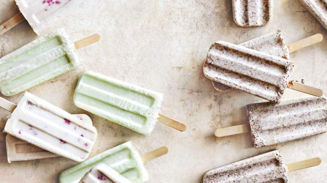 Coconut popsicles