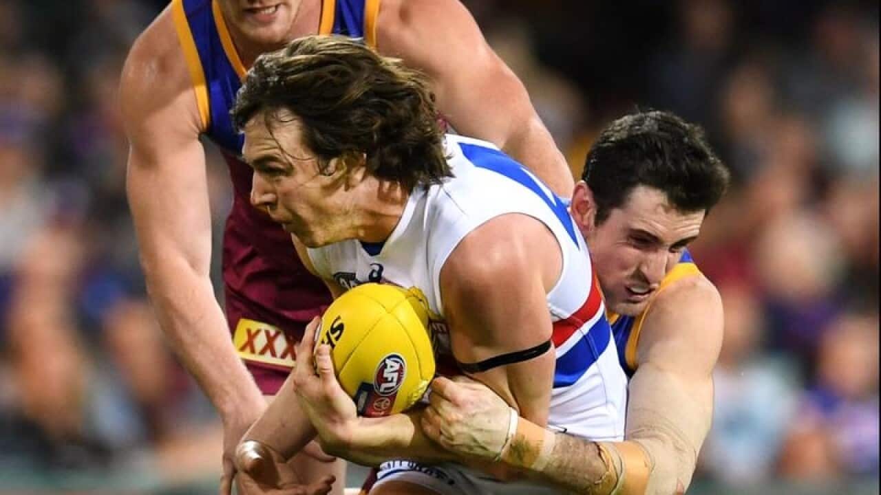 Liam Picken of the Bulldogs