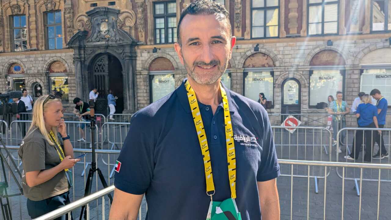 Karim Tarhouni, présentateur à Abu Dhabi Media