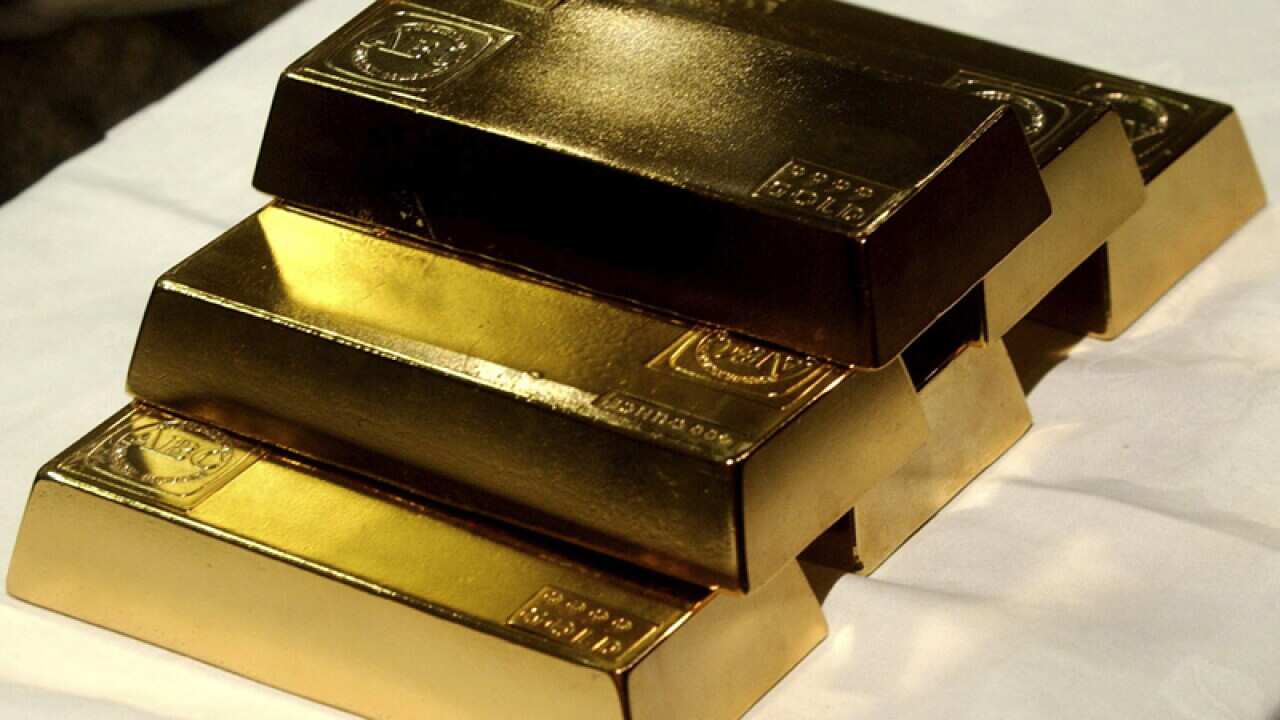 Gold ingots