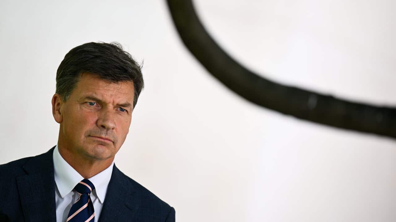 The Coalition's Treasury spokesperson Angus Taylor (AAP)