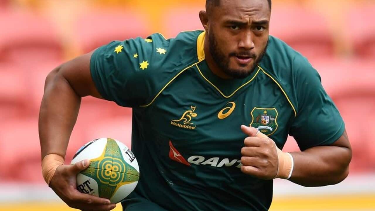 Wallabies player Sekope Kepu