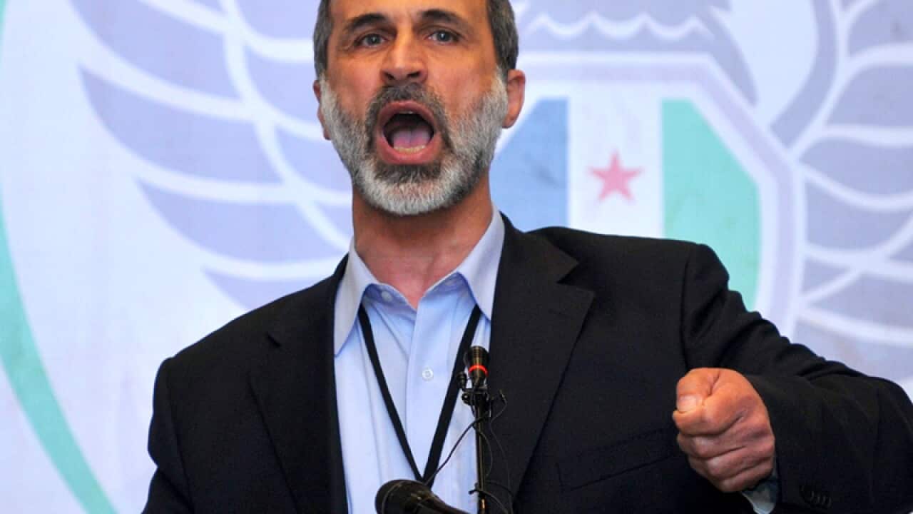 Syria oppn in disarray as leader resigns