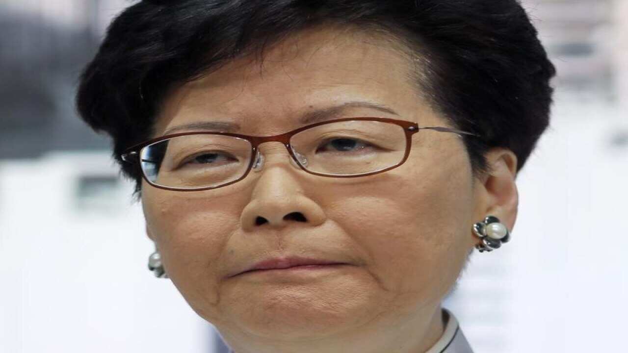 Hong Kong's Chief Executive Carrie Lam