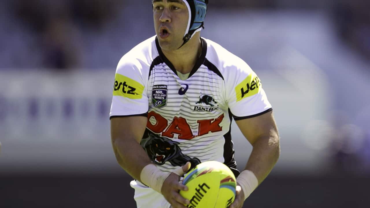 Penrith Panthers NRL player Jamie Soward