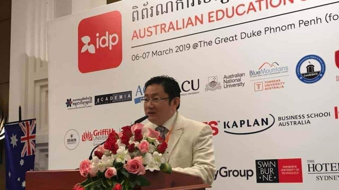 Director of ACE and IDP Cambodia Sreng Mao