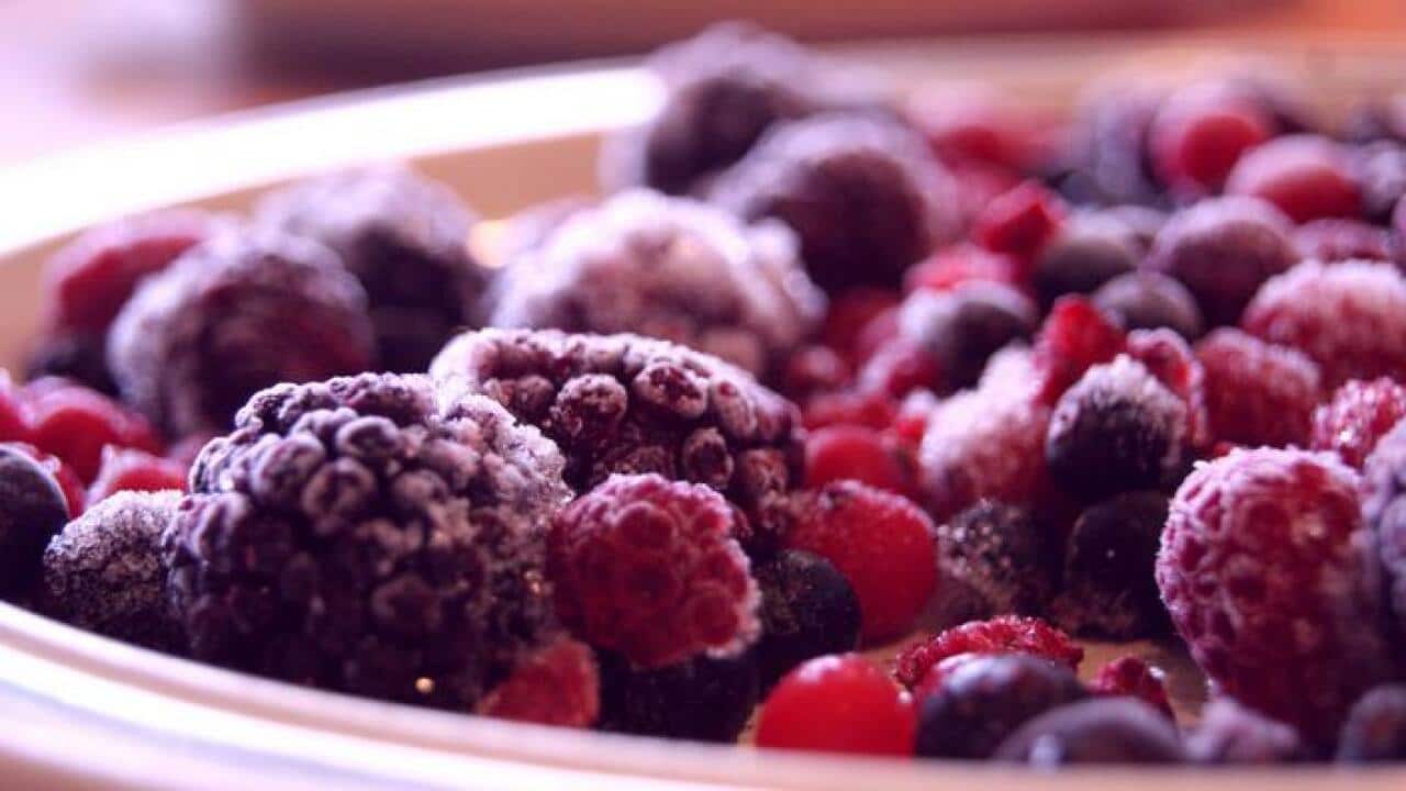 Frozen berries