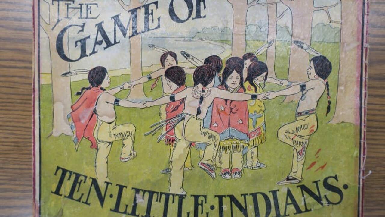 John W. Huff & Company’s The Game of Ten Little Indians.