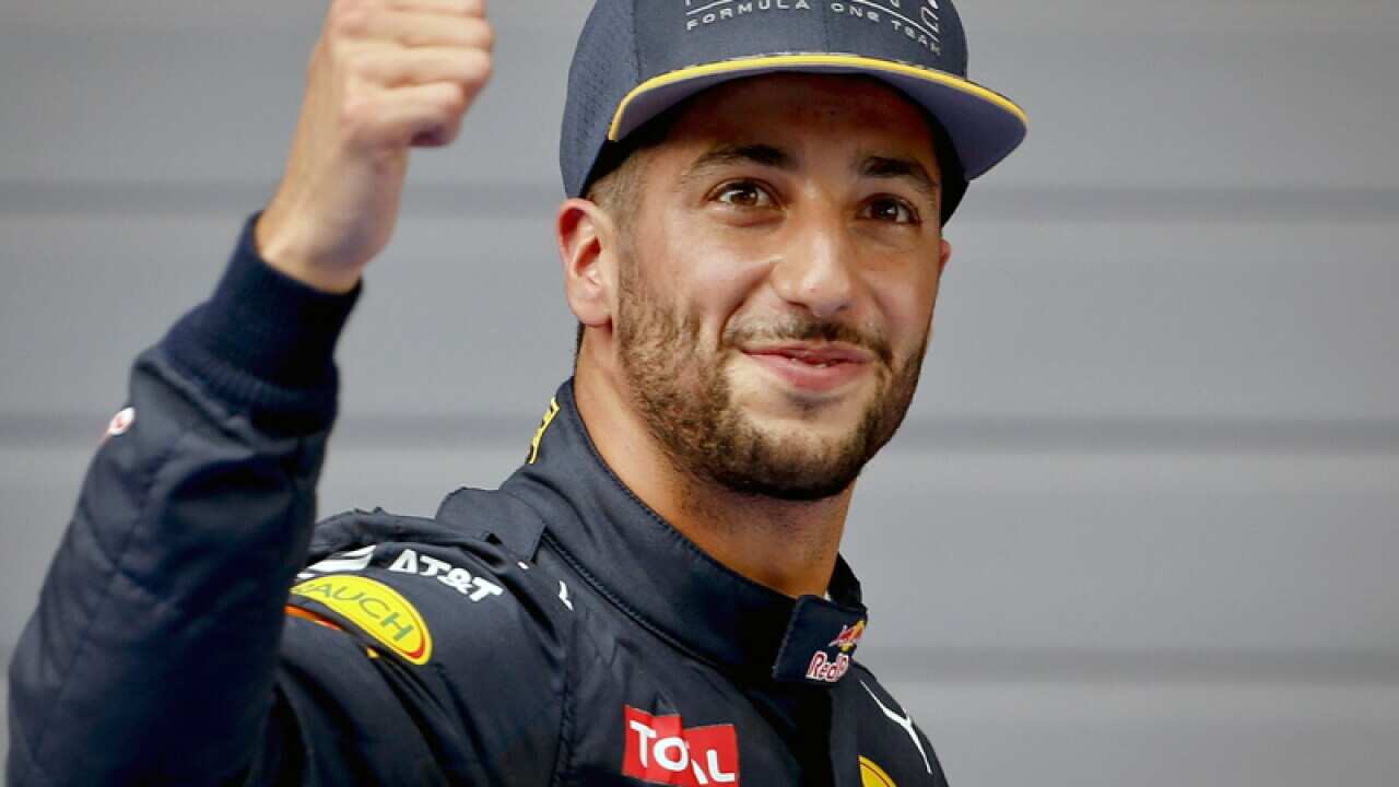 Australian Formula One driver Daniel Ricciardo