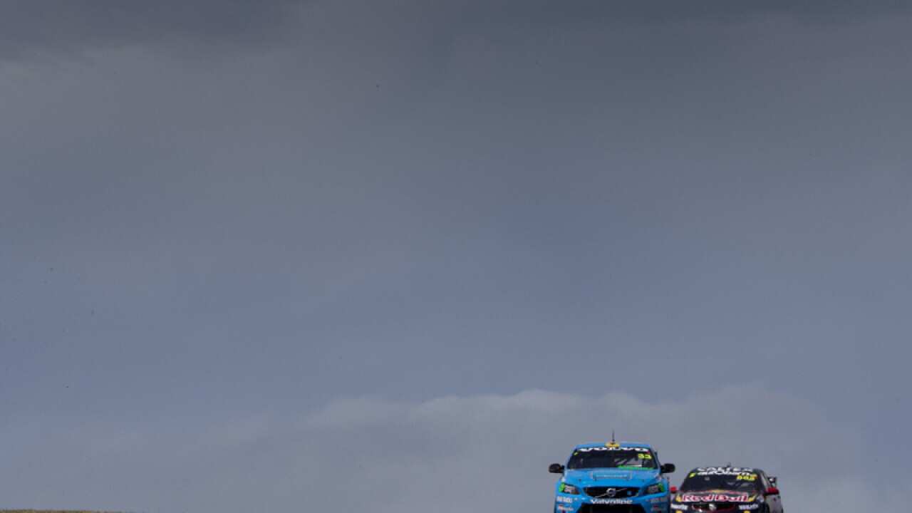 Scott McLaughlin of Valvoline Racing GRM winner of race 1