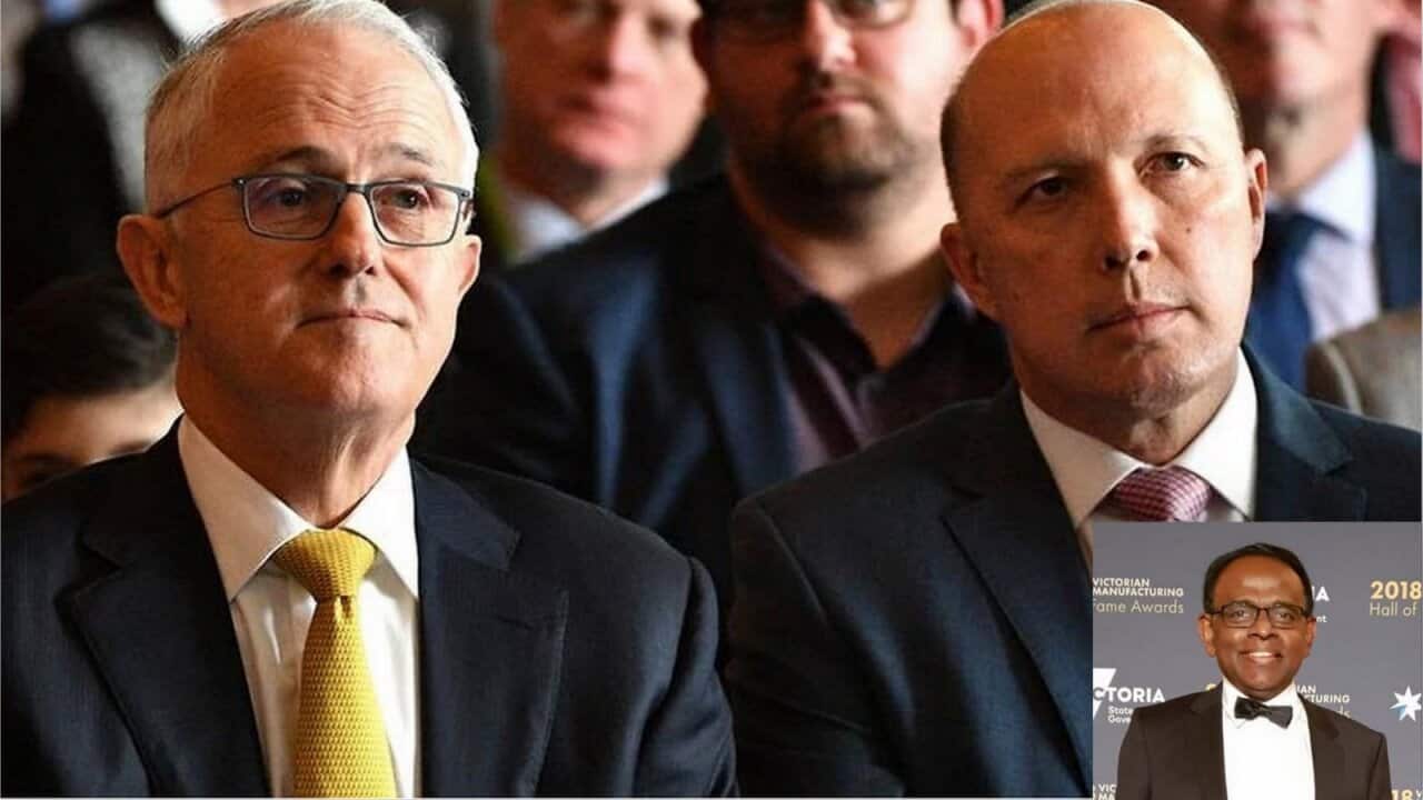 Malcolm Turnbull and Peter Dutton