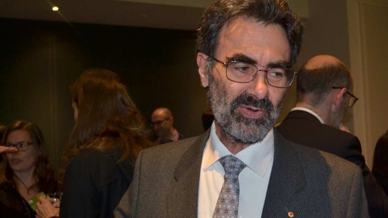 Prof David T. Hill AM at the 20th anniversary celebrations of the Australian Consortium for 'In-Country' Indonesian Studies (ACICIS) in Melbourne July 2015 – SBS Indonesian.