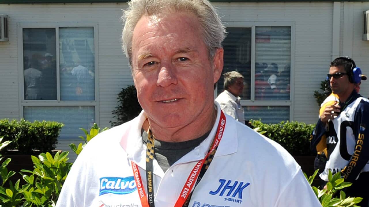 Australian motorcycling great Wayne Gardner