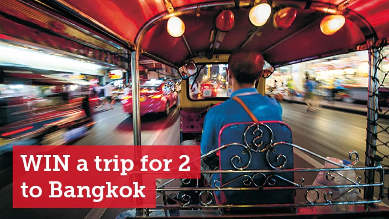 Win a trip for 2 to Bangkok