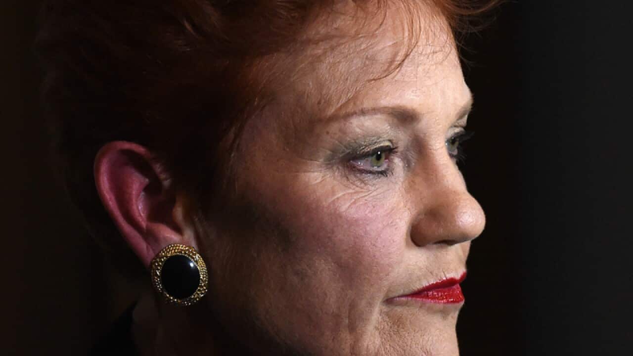 One Nation leader Senator Pauline Hanson