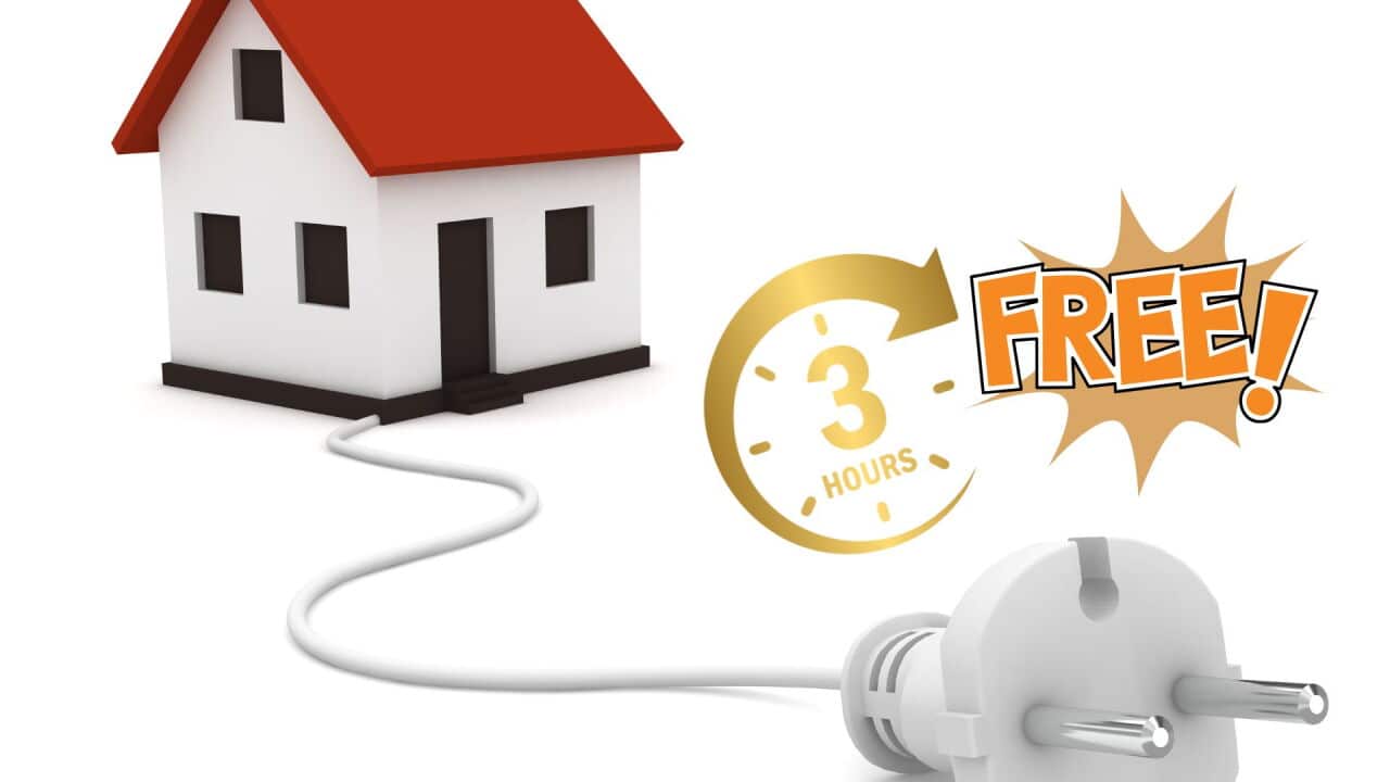 The Australian Government's Solar Sharer Offer (SSO) provides eligible households with 3 hours of free electricity every day in the middle of the day. .jpg