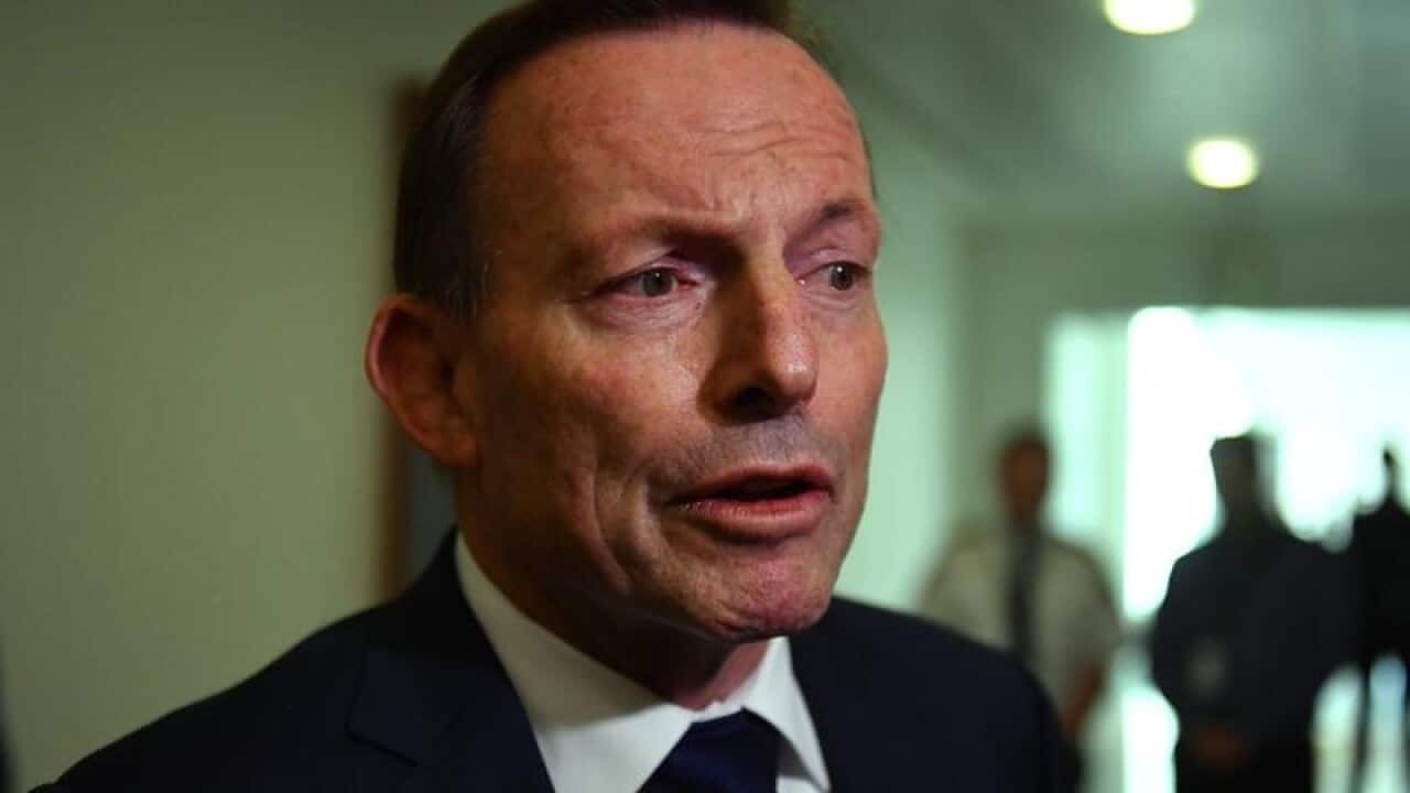 Former prime minister Tony Abbott