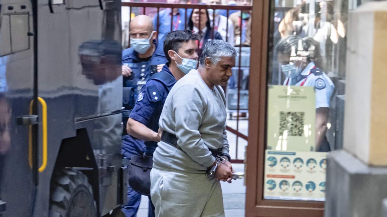 Mohinder Singh arrives to the Supreme Court of Victoria in Melbourne, on Friday, 12 March, 2021.