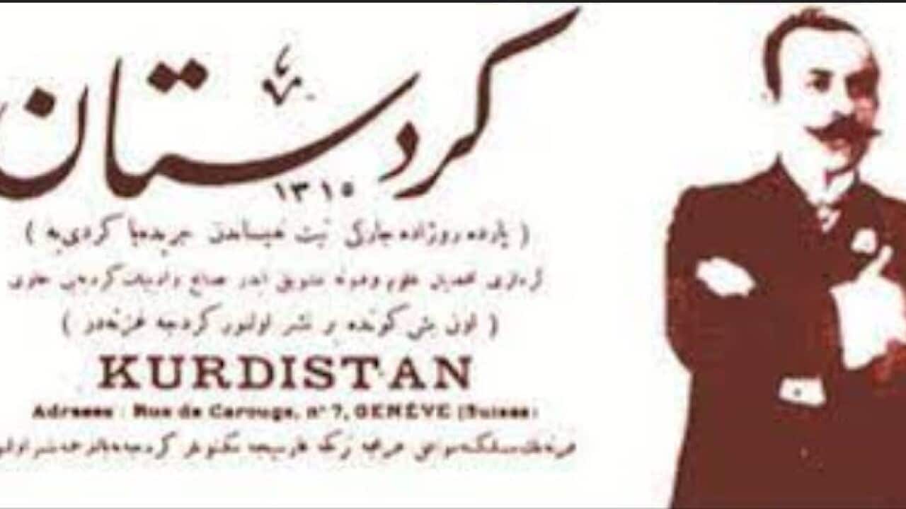 The first Newspaper “Kurdistan” & its founder Miqdad Badirkhan