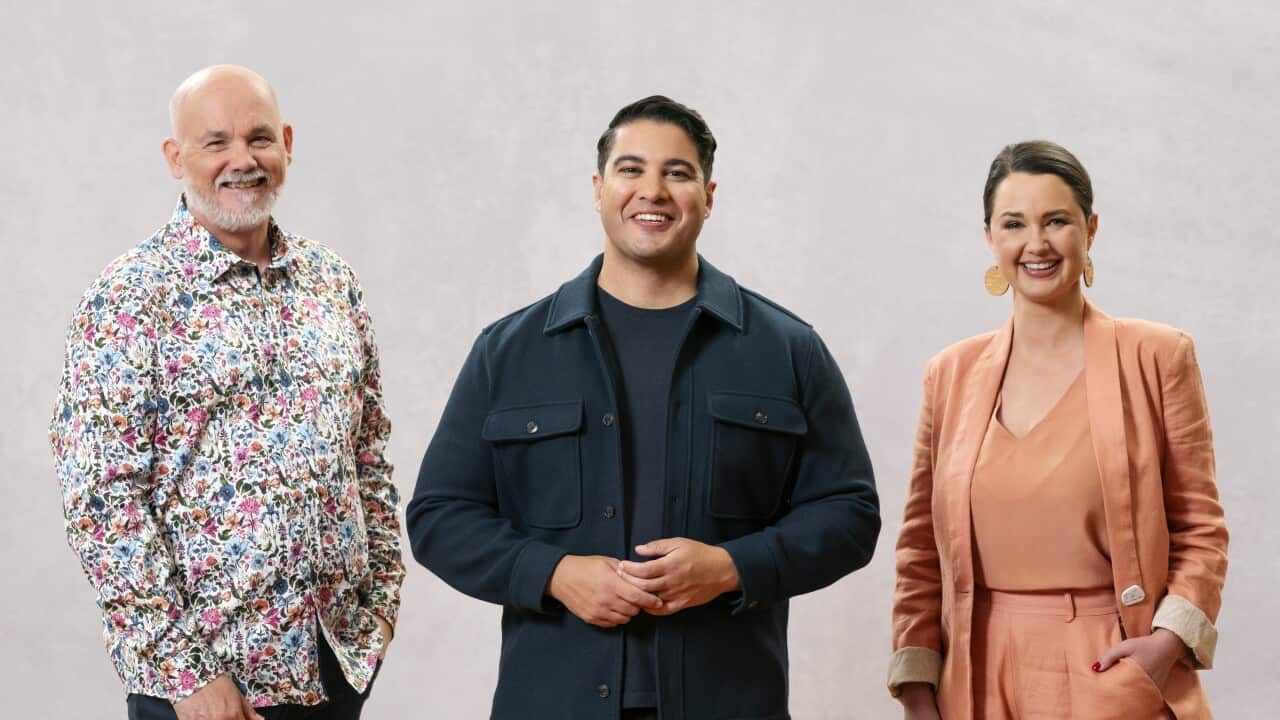 The Secret DNA Of Us starring Marc Fennell, journalist Rae Johnston and ancestry expert Brad Argent