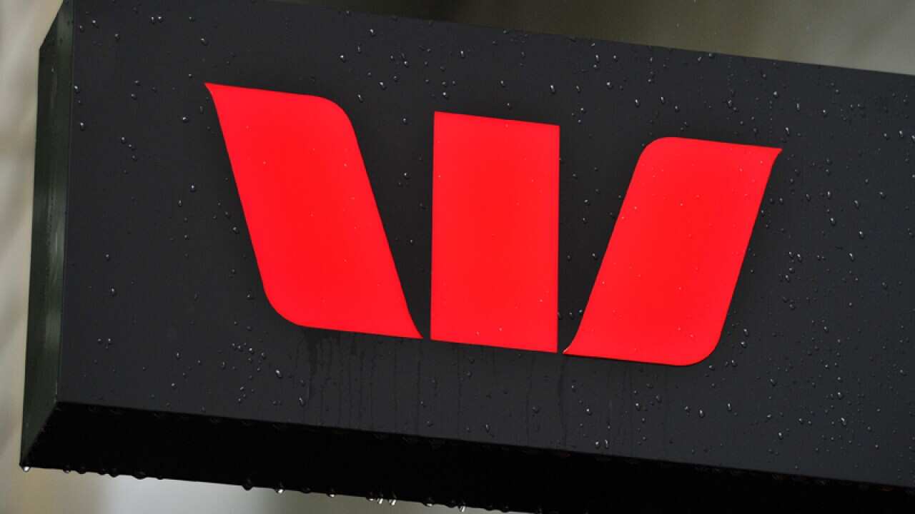 Westpac bank signage