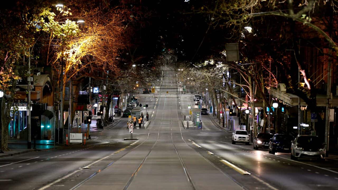Residents in Melbourne are now required to comply with a city-wide nightly curfew.