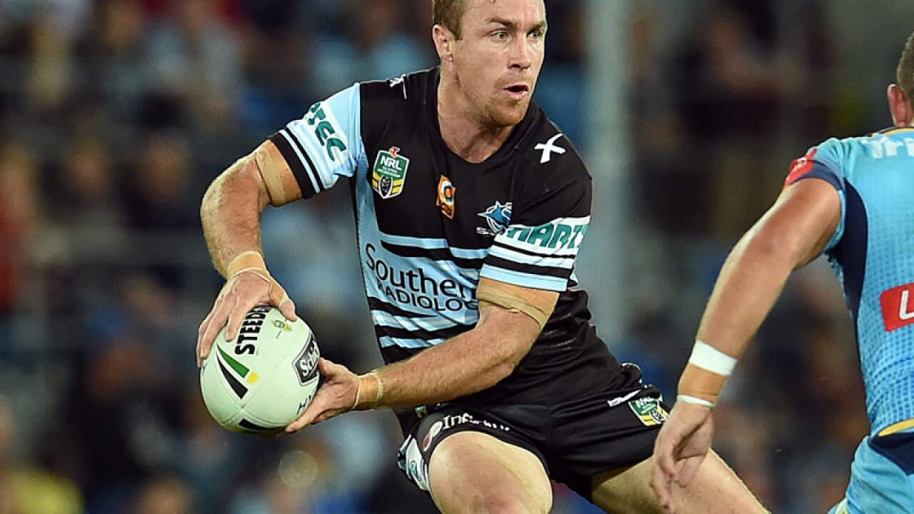 James Maloney of the Cronulla Sharks