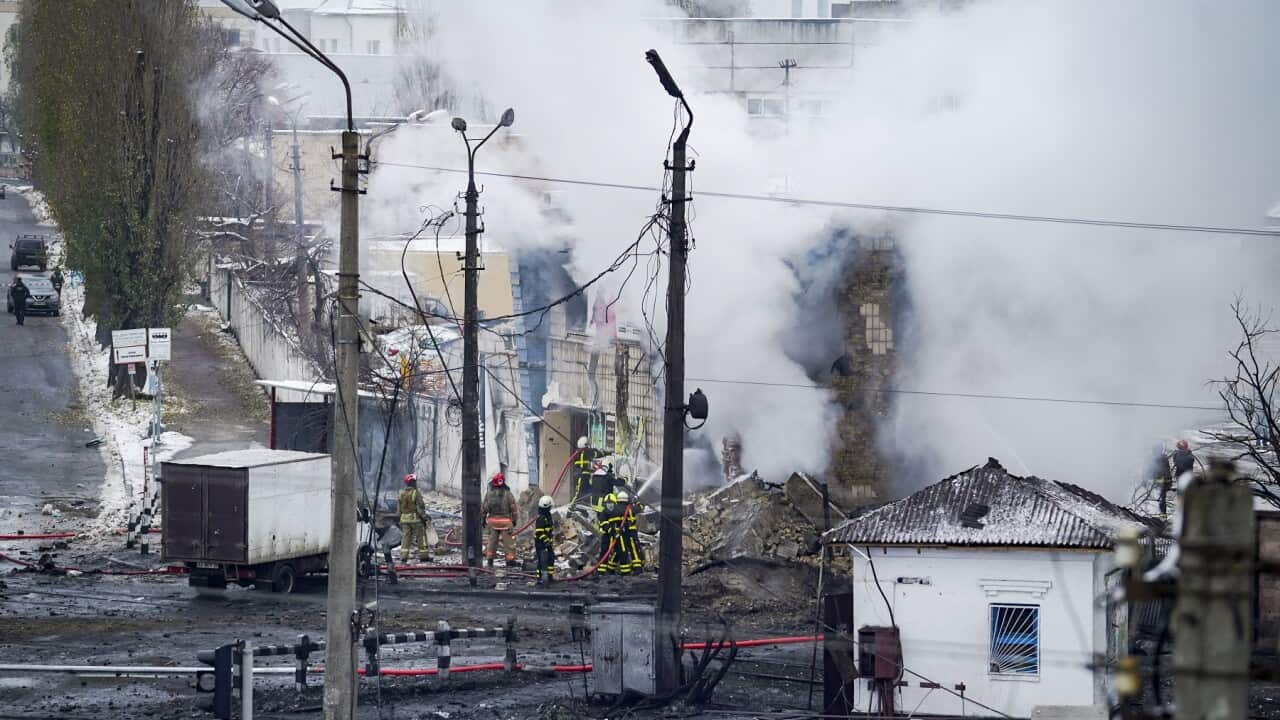 Consequences Of A Missile Attack On Kyiv Region, Ukraine