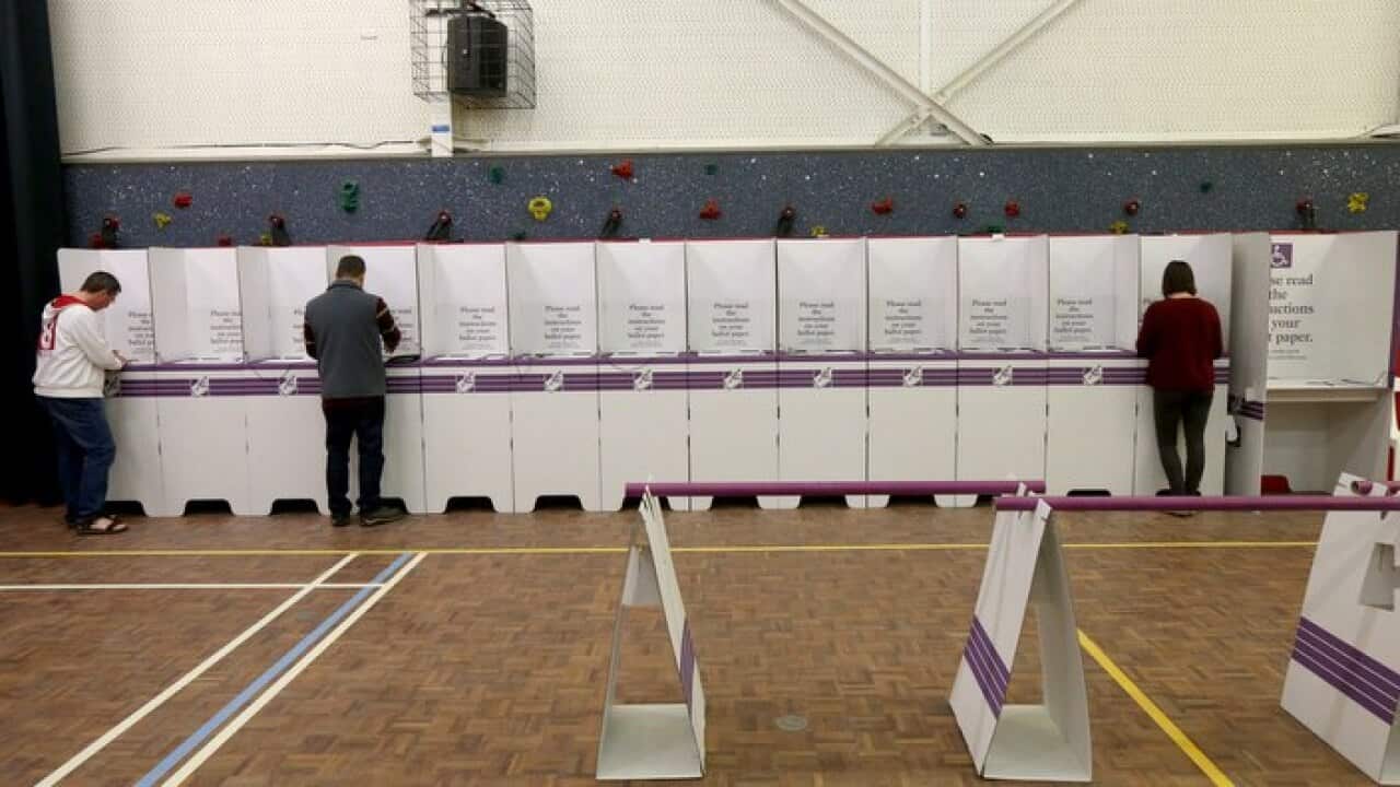 Stirling East primary school polling booth, Adelaide, South Australia, Saturday, July 28, 2018.