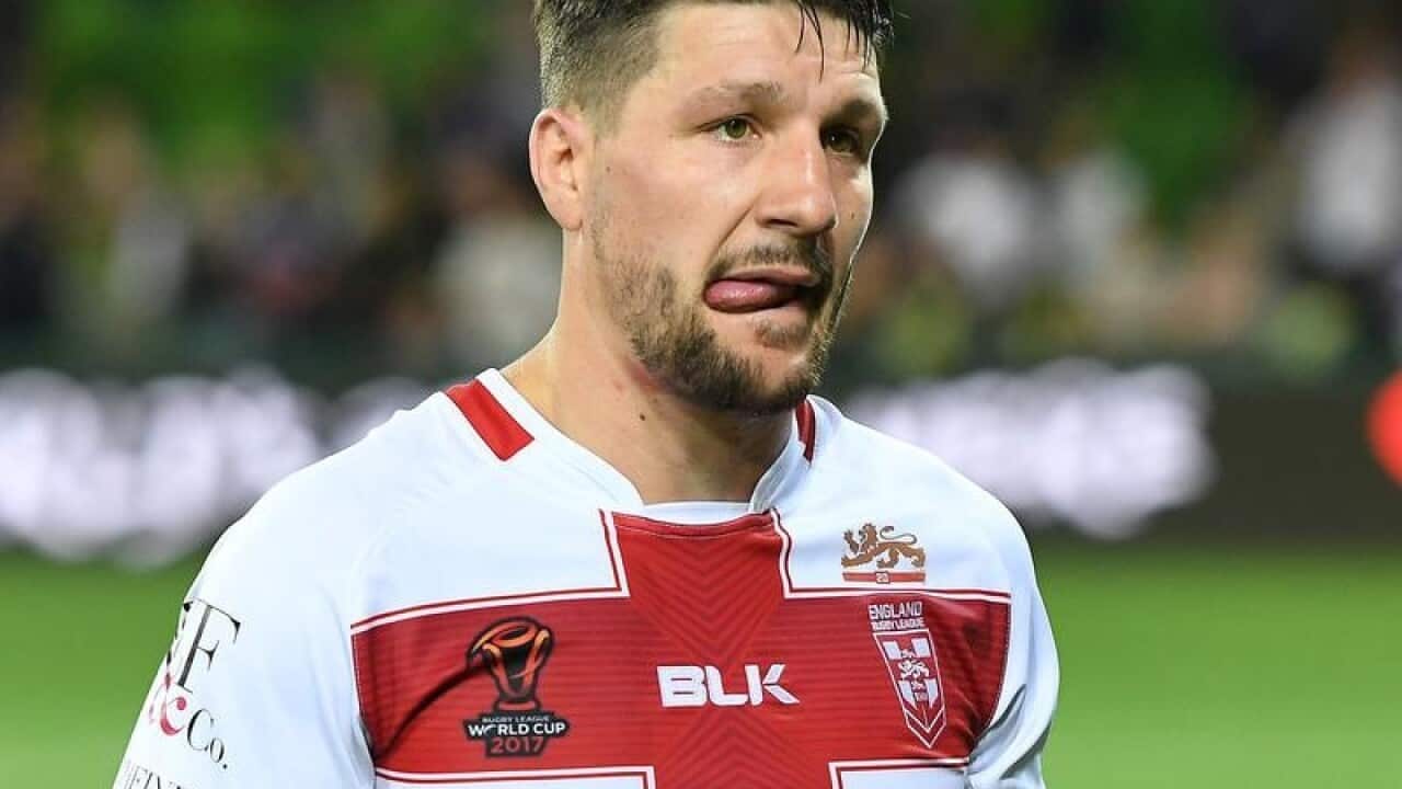 Gareth Widdop of England