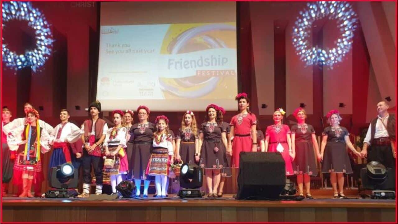 Friendship Festival Concert organised by Rodina Sydney at Salvation Army Hall in Sydney, Australia on 21 May 2022.