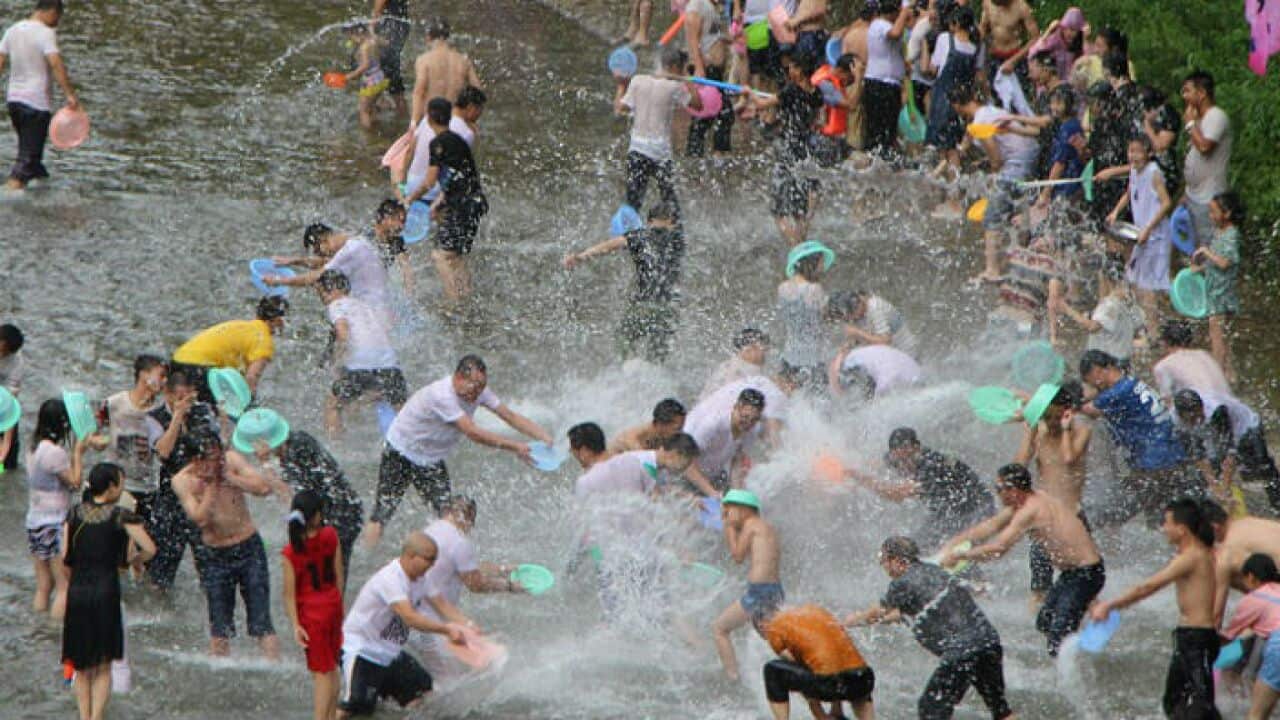 Thailand's traditional New Year of Songkran Festival