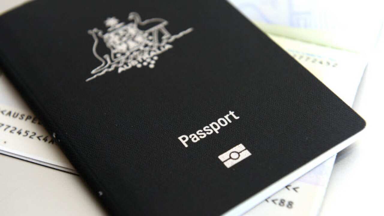 An Australian passport