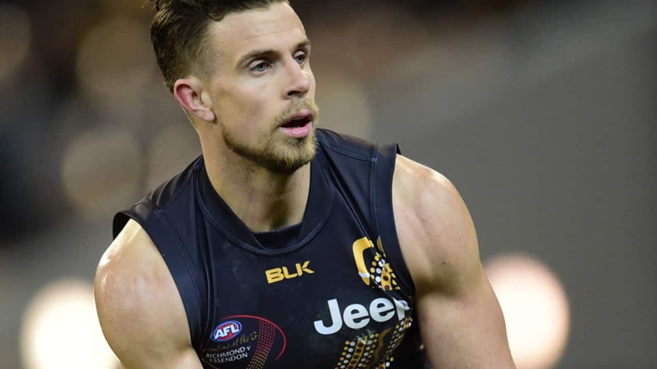 Richmond Tigers player Brett Deledio