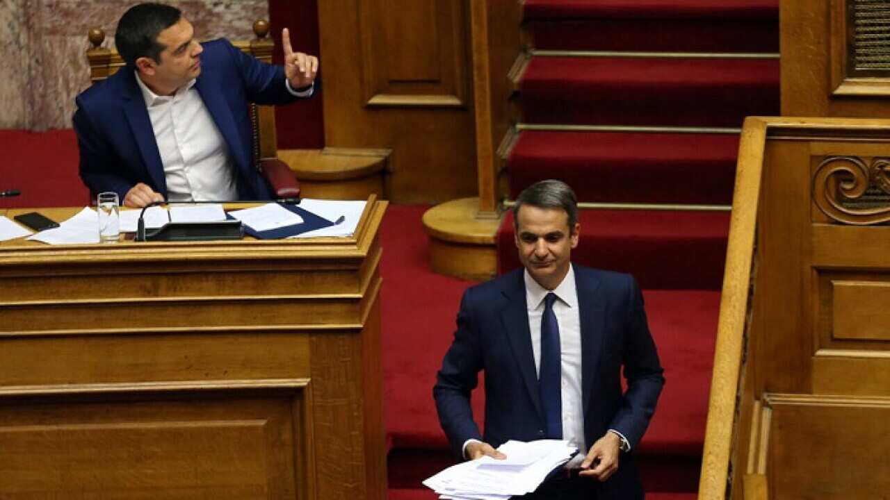 Alexis Tsipras - Kyriakos Mitsotakis.