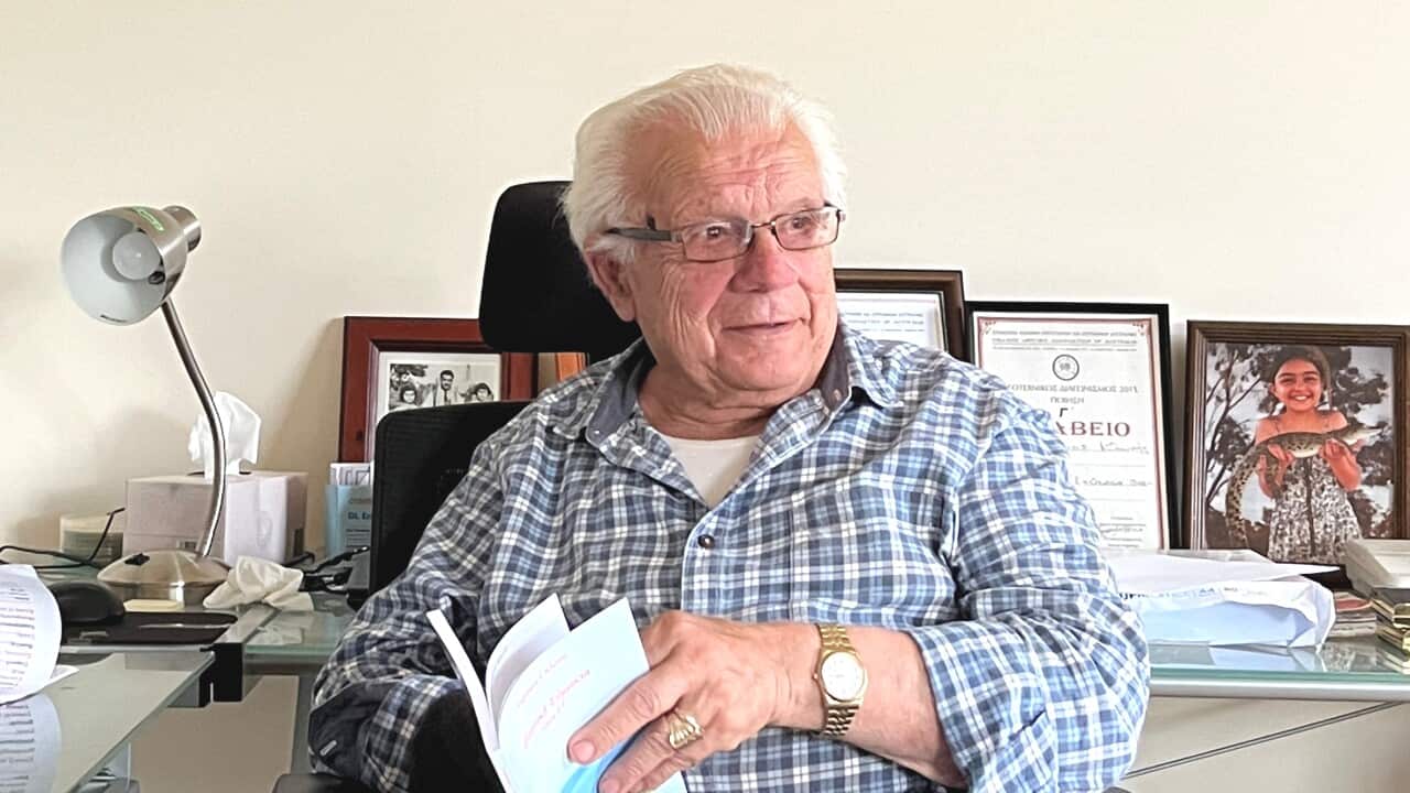 O Γεράσιμος Κλωνής στην κατοικία του στην Μελβούρνη