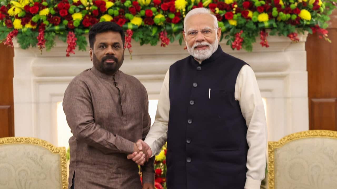 President of Sri Lanka - Anura Kumara Dissanayake and the prime minister of India - Narendra Modi
