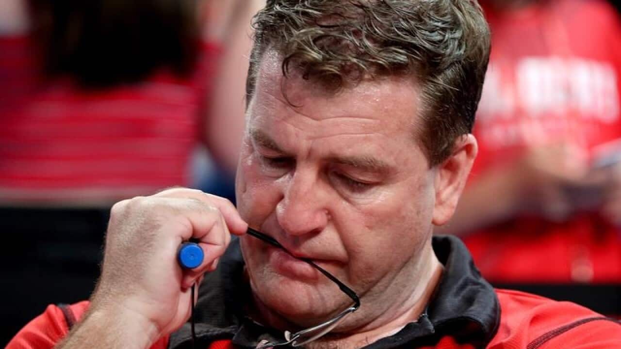 Wildcats coach Trevor Gleeson.