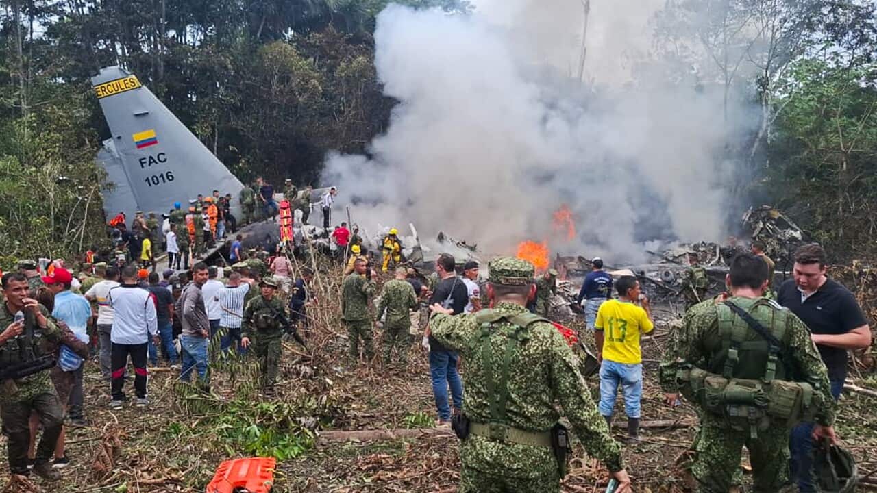 At least 34 people killed in Colombian air force plane crash At least 34 people killed in Colombian air force plane crash