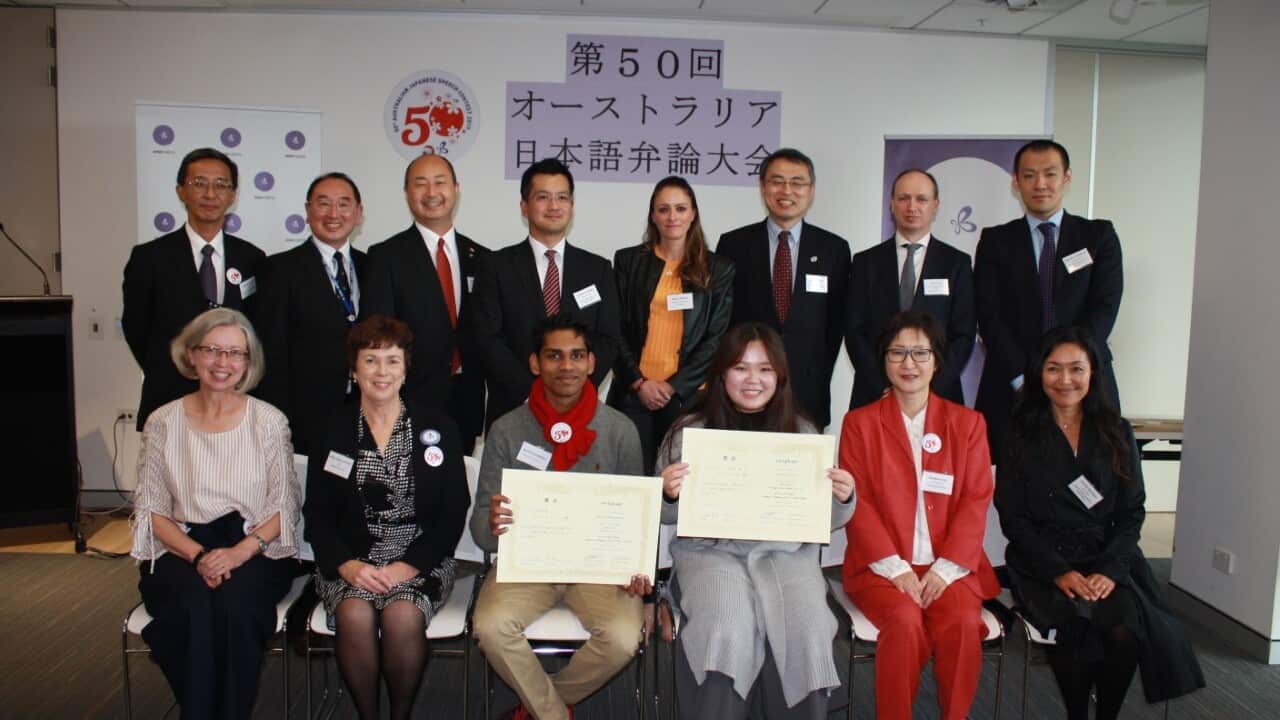 Japanese language speech contest