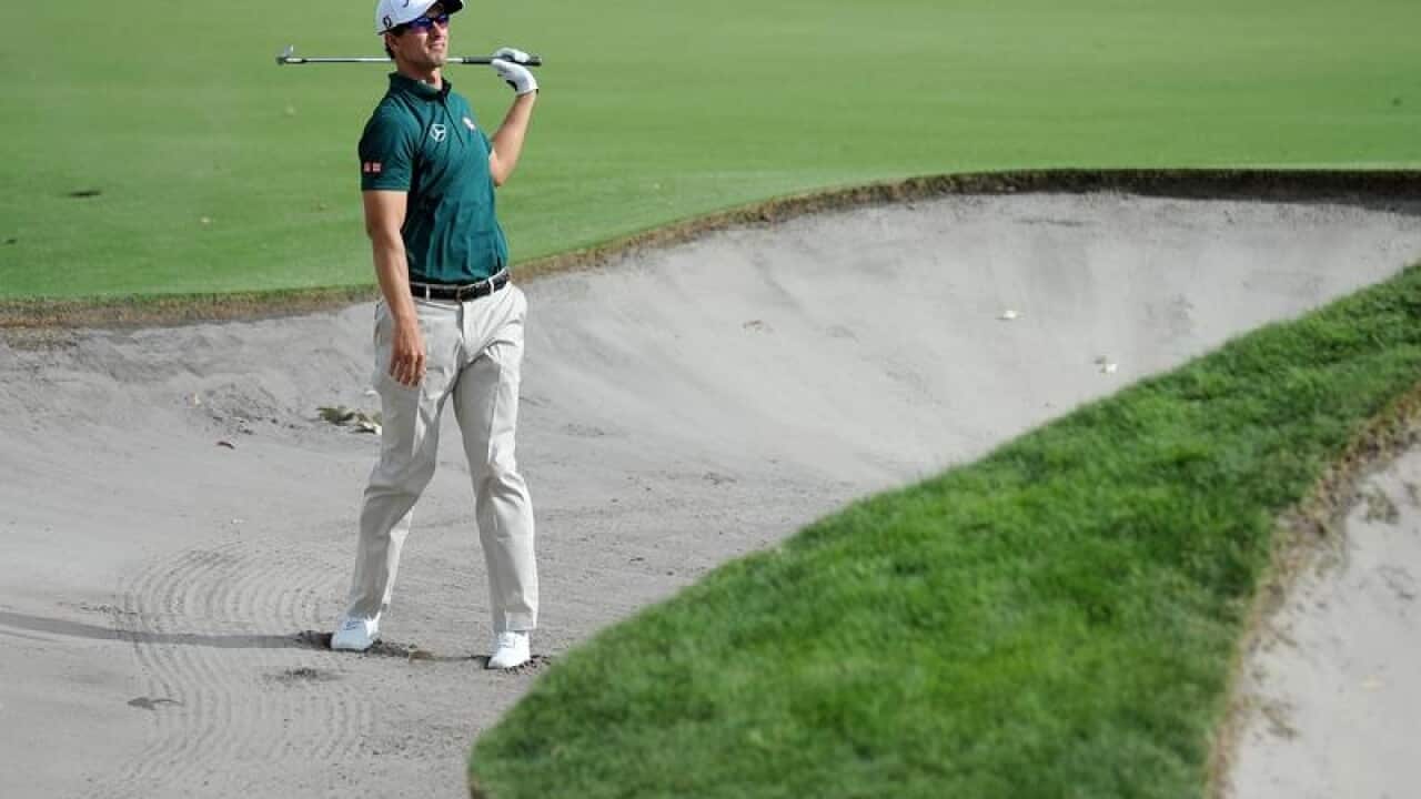Australian golfer Adam Scott