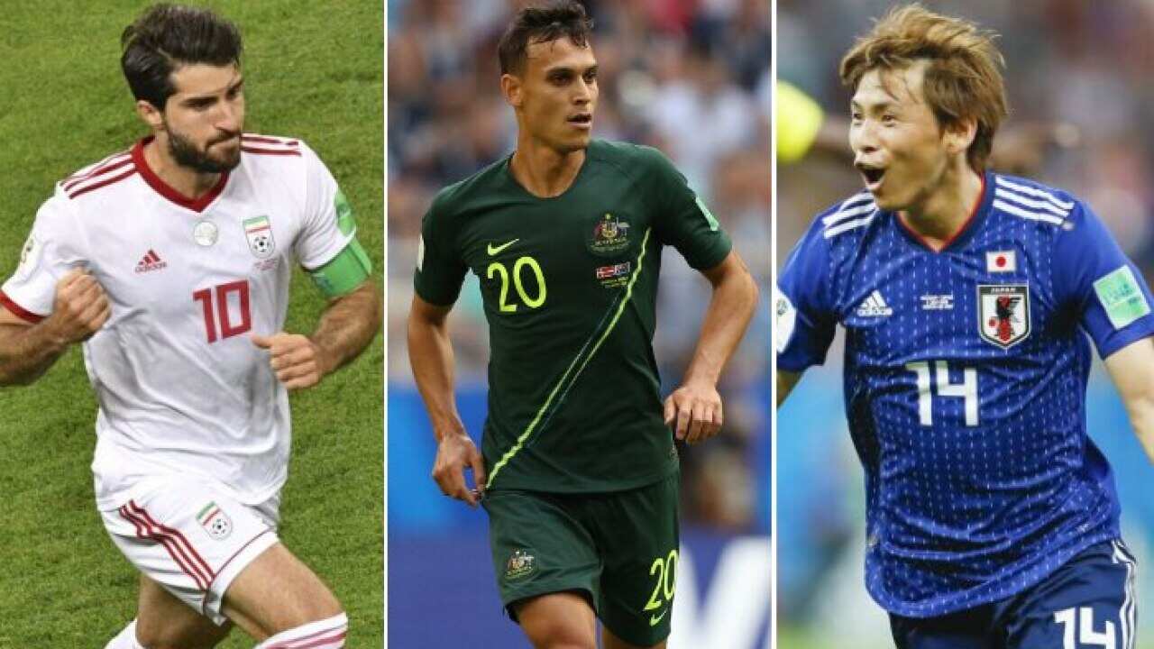 Iran Socceroos Japan