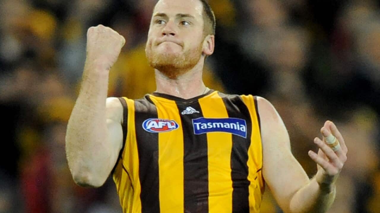 Jarryd Roughead of Hawthorn
