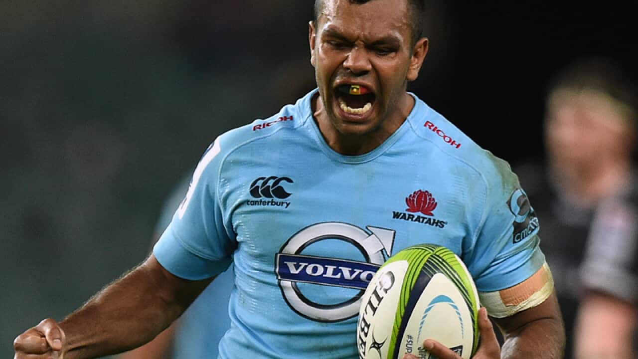 Kurtley Beale of the Waratahs